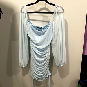 Chic Me baby Blue Dress